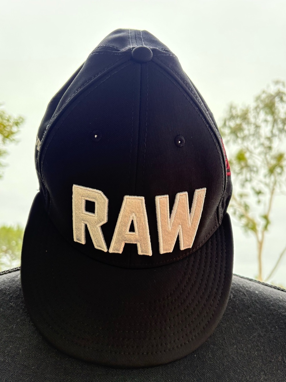 Taylormade RAW Tour Black Cap Hat SnapBack Golf - Picture 11 of 11